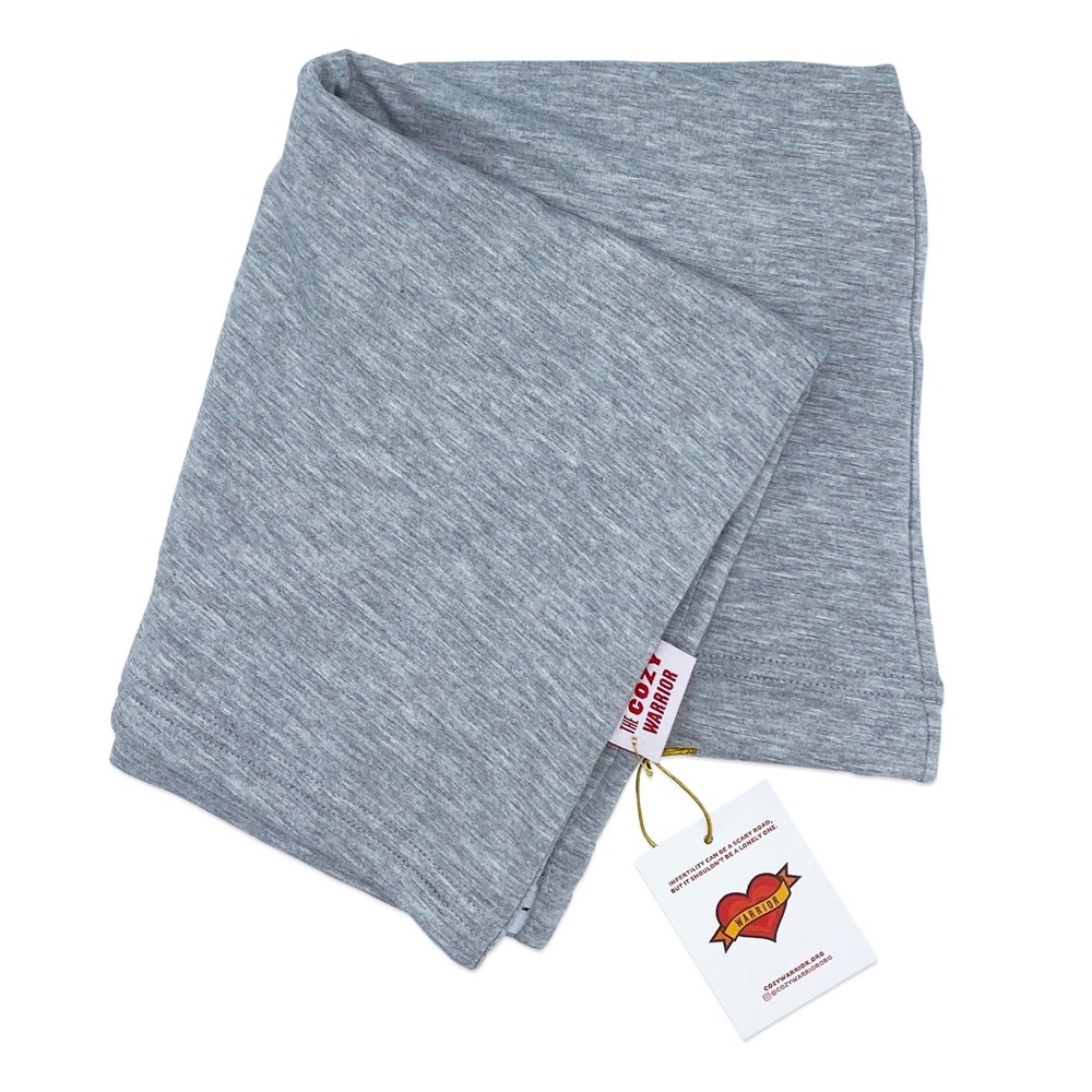 Cozy Warrior Belly Shield Belt - Grey, OS